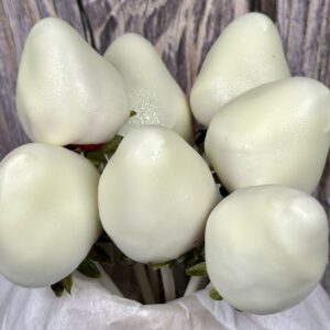 White Chocolate Covered Strawberries
