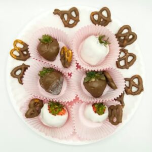 Chocolate Covered Strawberries And White Chocolate